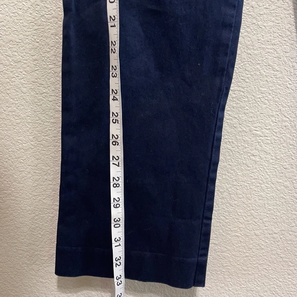 J.Crew Woman Indigo City Fit Khaki Stretch Pants Size 0